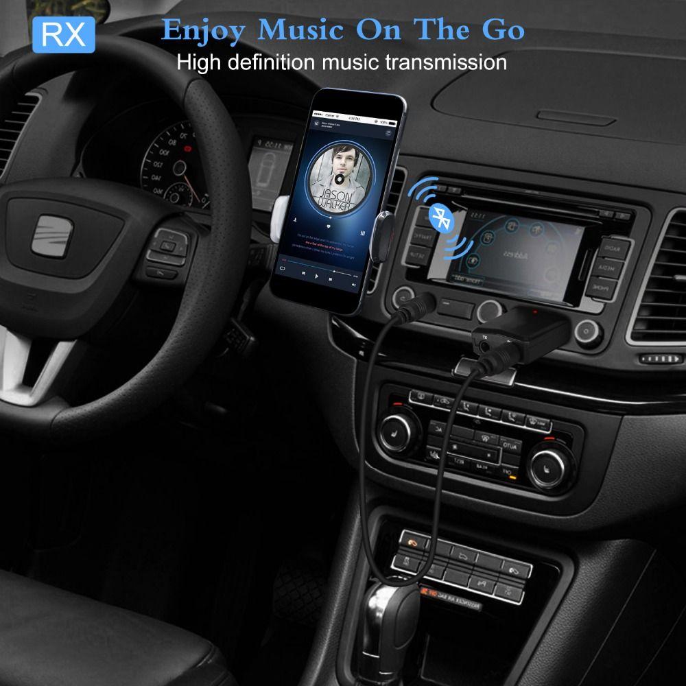 Stereo Wireless Dongle 3 in 1 Bluetooth 5.0 Adapter USB Transmitter Music Audio Receiver Sound Card
