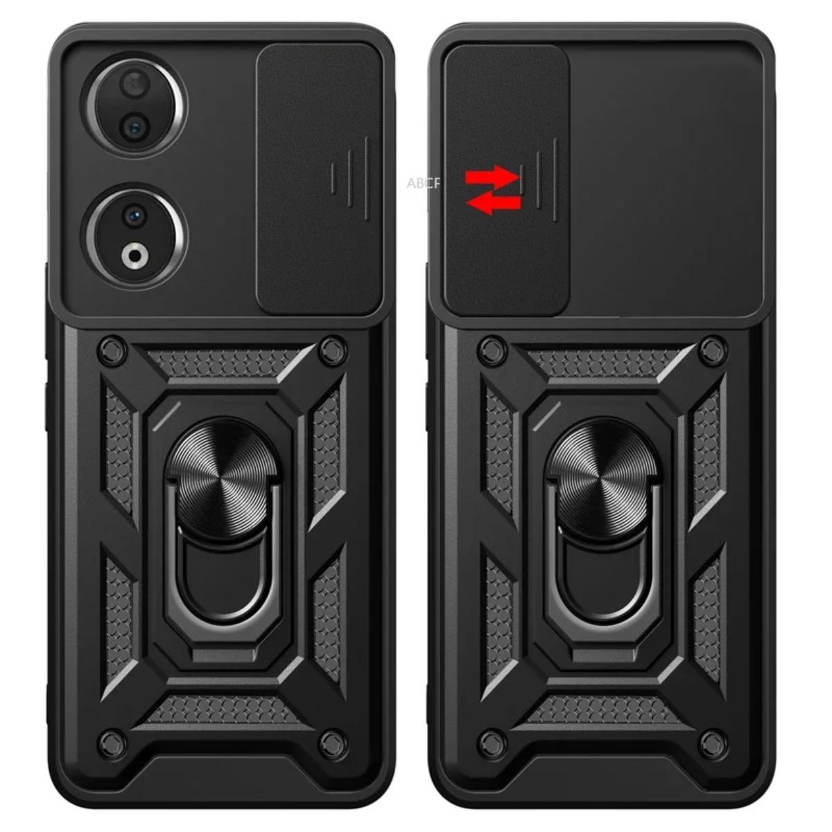 

Противоударный защитный магнитный держатель-кольцо для Honor90 Lite 70 50 X6A X7A X8A X7 X8 X9 X5 Plus X7B X8B X9B 4G защитная крышка объектива For Honor 90 чёрный
