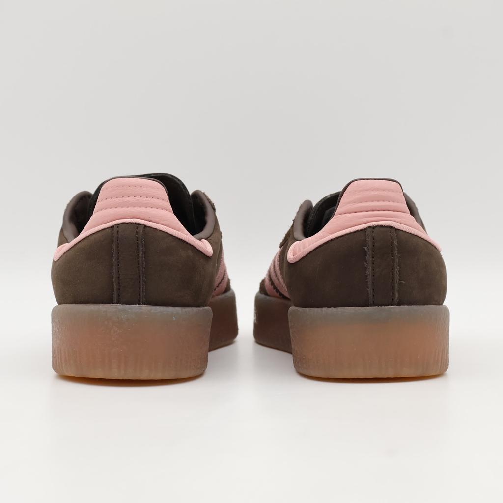 JI2744 Adidas Originals Sambae Dark Brown Wonder Mauve Gum M2 (Women's)