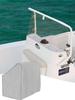 Hochwertige wasserdichte Polyester-Plane in Marinequalität, Konsolenabdeckung, Multifunktionale Boots-Mittelkonsole, Abdeckung für Mittelkonsolenboote