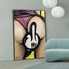 Sexy Ass Frau Wandkunst Poster Sexy Brüste F You Leinwand Malerei Anime Mädchen Appeal Dekor Gemälde für Zuhause Schlafzimmer Bar Erwachsene