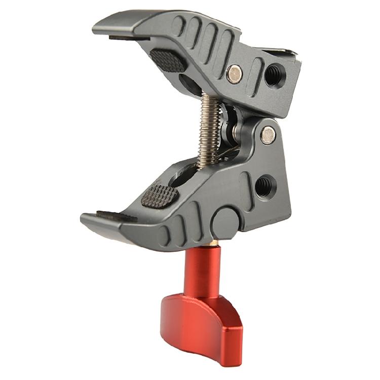 

Crab Claw Clamp Tongs Pliers Clip Bracket for Camera Tripod Monopod Studio Flash 1