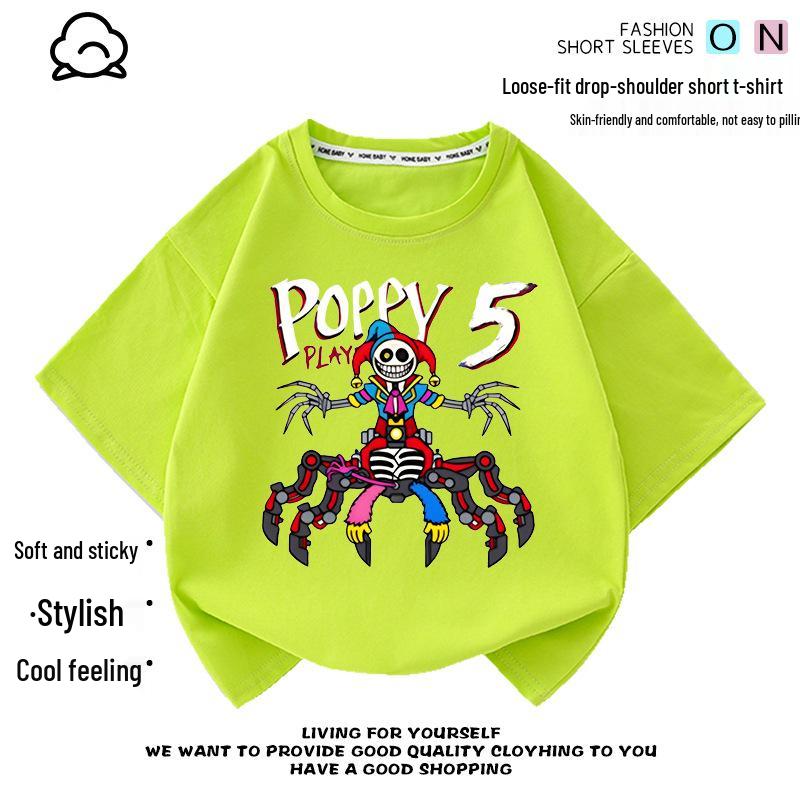 Poppy Playtime Prototyp Short Sleeve Children's Summer T-Shirt