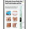 Electric Eyebrow Trimmer Razor Brow Shaping Portable Shaving with Duals Cutter Head Design Washable Hair Trimmer Razor Tools
