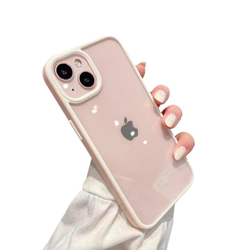 Applicable To Apple 15 Mobile Phone Case IPhone11 Pro MaxU Shield 12 Set 14Pro 7 Protection SE Transparent XR 13