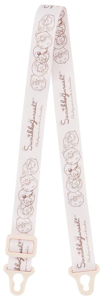 Skater Water Bottle with Straw 530ml Sumikko Gurashi Okaiyasan Straw Water Bottle One Push Girls Children's PDSH6DX-A