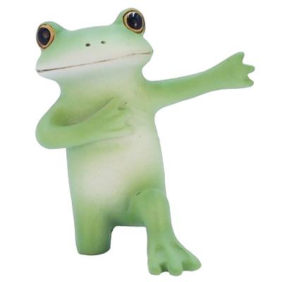 Tea Life Daikai Copeu Mascot Frog Mini Size Featured Frog Cm 621573 W3.3 D3.3 H3.5