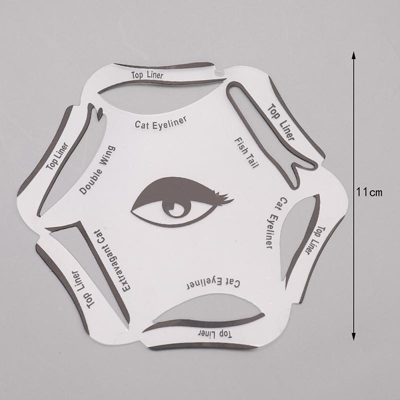 buy cat eyeliner stencils winged eyeliner stencil models eyebrows card makeup tool at affordable prices free shipping real reviews with photos joom