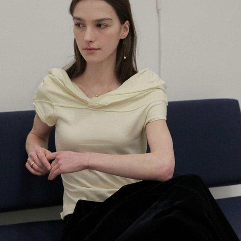 Modernlike 14k Gold-filled Silver Long Pearl Drop Earrings