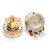Bass Knob Tuning Copper Shaft Potentiometer Short Shaft 3/8" Threaded Guitar Potentiometers Brass