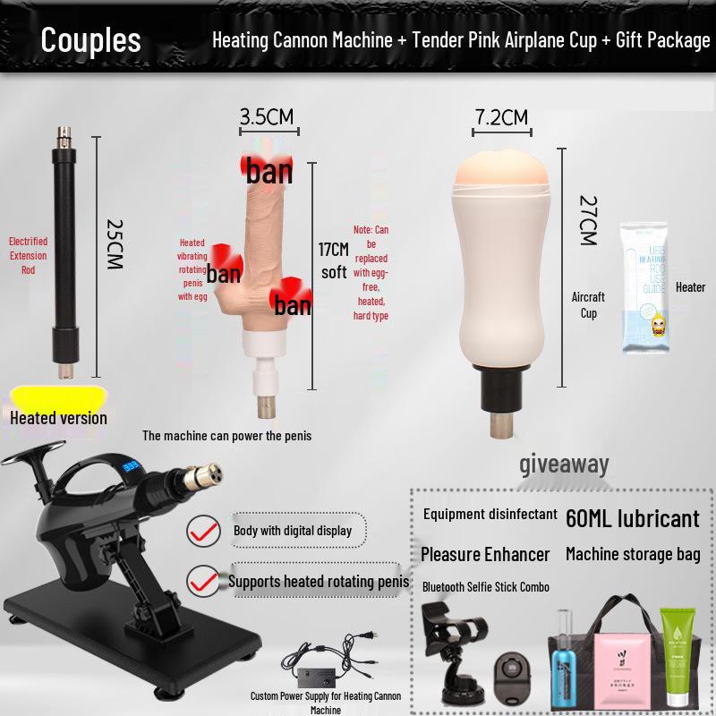 Automatic Telescopic Heating Masturbator: Simulated Penis for Anal Use by All Genders