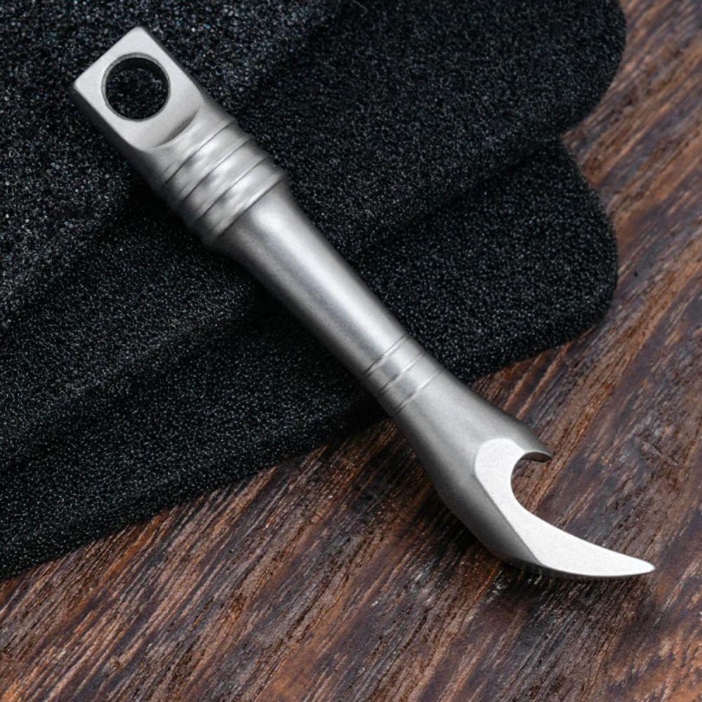 Multi-functional EDC Multi-functional Tool Titanium Zinc Zinc Alloy Bottle Opener  Daily Use