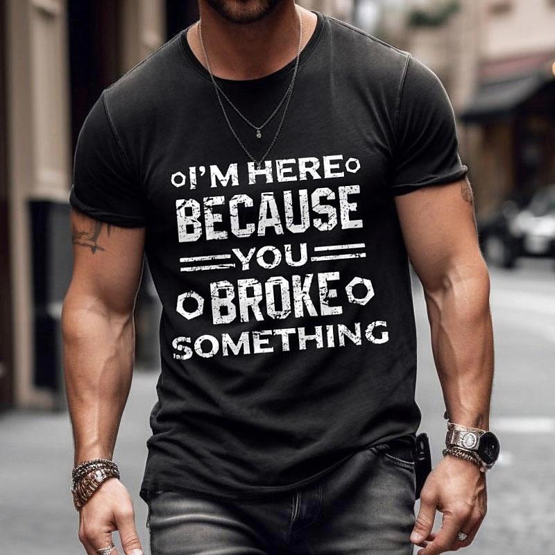 

Casual Men s Letter Print T-shirts Clothes Oversized Loose O-neck Short Sleeve T-shirt New Daily Breathable T Shirt For Men S