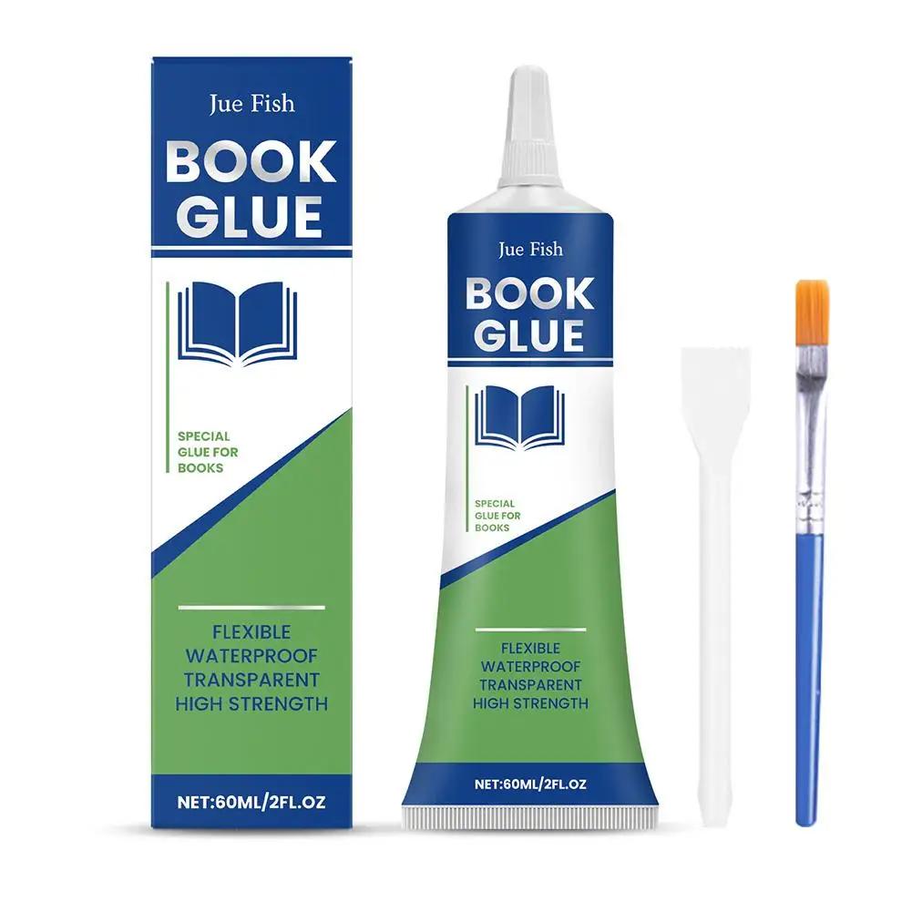 

Professional Book Glue Strong Adhesive Clear Book Adhesive Transparent Book Binding Adhesive For Envelopes Postcards Paper D7S6