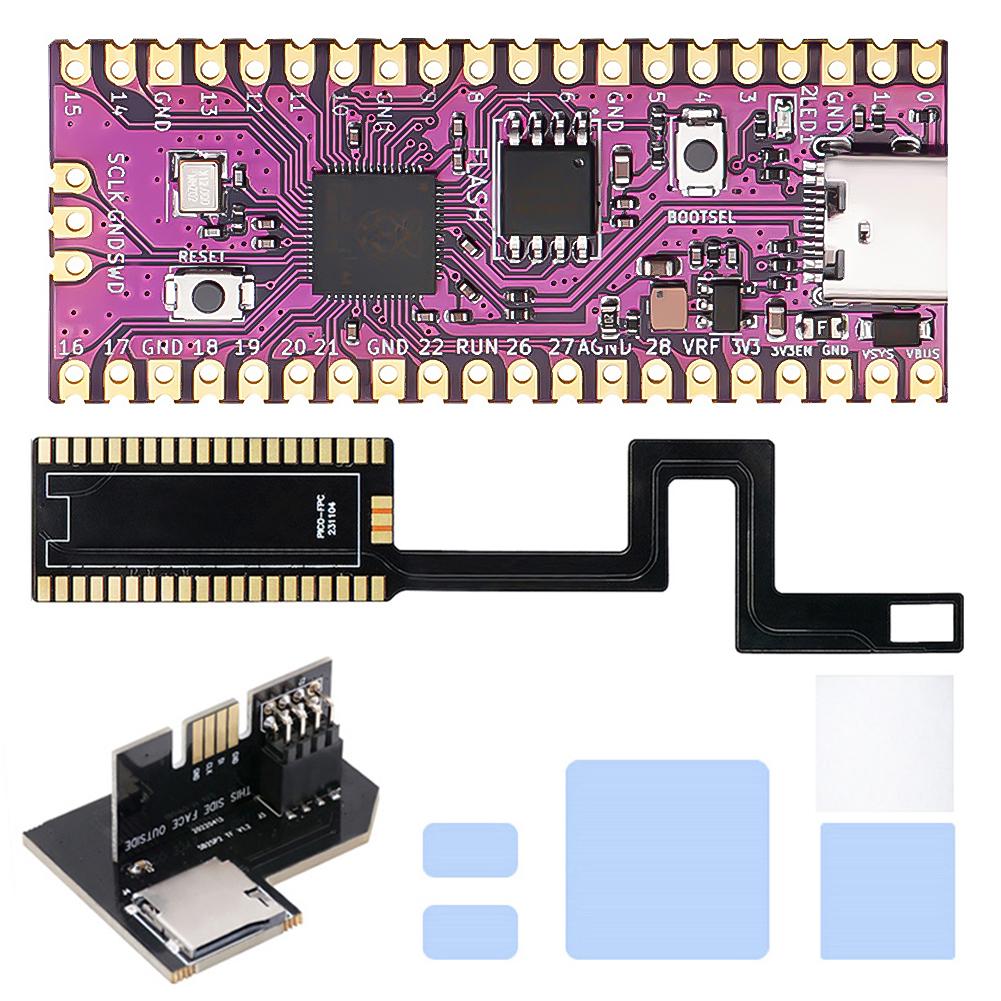 For Raspberry Pi Pico Picoboot FPC Flexible Ribbon Cable with GC2SD/SD2SP2 FPC Flex Solder Cable for NGC Gamecube Game Console