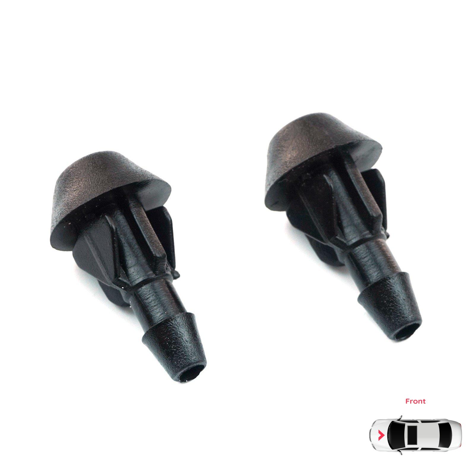 Partsline Gicleur Lave-Glace Double Jet Compatible Peugeot Citroën - Lot De 2 - Réf 6438.25