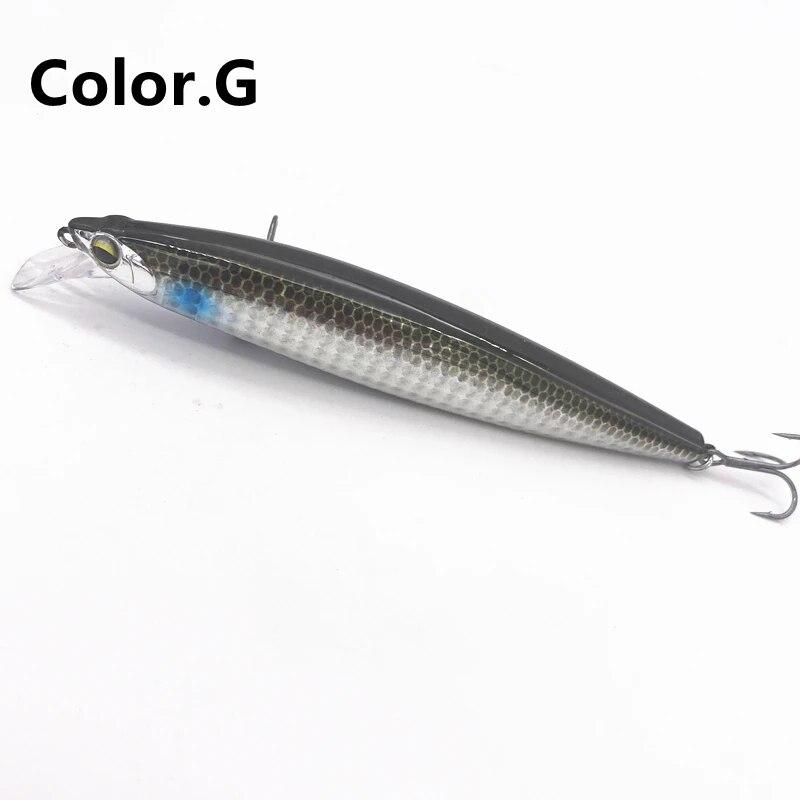 13cm/20g Fishing Minnow Flash Lures Flash Blade Floatng Sea Bass Lure Bait Hard Floating Wobblers Crankbait