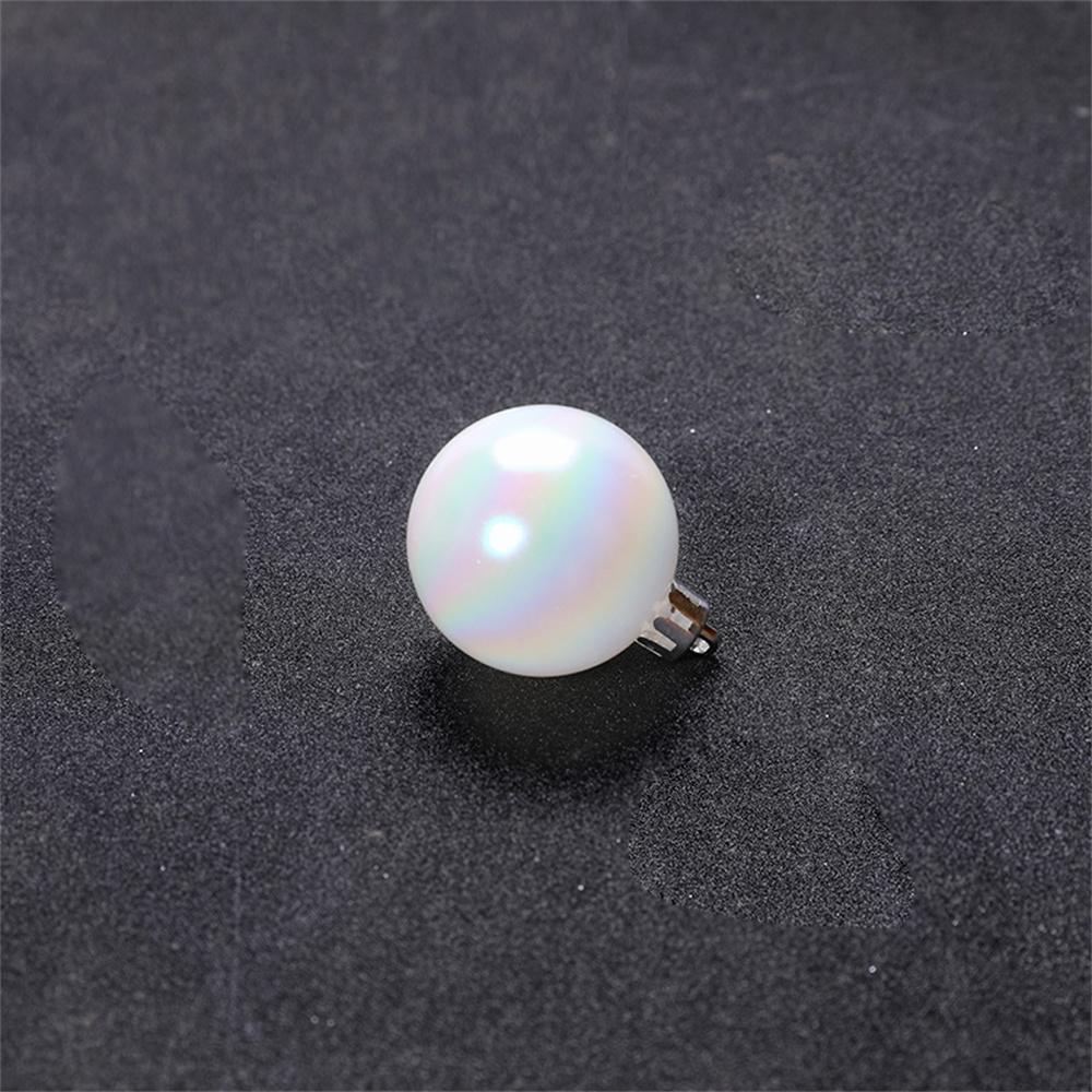 4/5/6cm Colorful Ball Decoration Christmas Tree Hanging Pendant Birthday Party Wedding Transparent Ball Bubble Decor