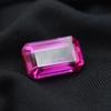CERTIFIED Ruby Pink Loose Gemstone Natural 9.95 Ct Emerald Shape Ring Size AR-3704-SA