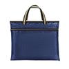 Waterproof Oxford A4 Tote: Large Capacity Document & Conference Briefcase with Zipper.