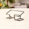 1PC Business Card Display Holder Metal Desktop Minimalist Organizer for Office Countertop