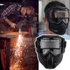 Auto Darkening Welding Glasses Work Protective Equipment Face Protector Welding, Grinding Impact Resistant Welder Face Shield