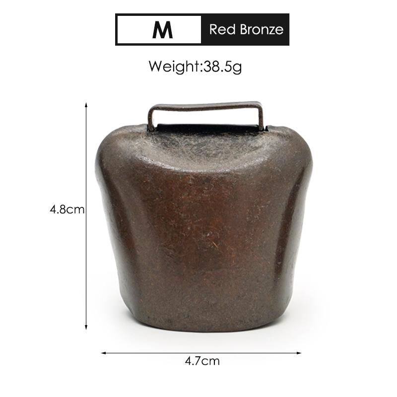 Kuh Pferd Schaf Weide Kupferglocke Vieh Verdickte Kupferglocke Laut Knackig Weiter Verbreiten Laut Verlust Verhindern Tierglocke