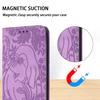 For iPhone 16 Plus Case PU Leather Wallet Phone Cover Elephant Pattern