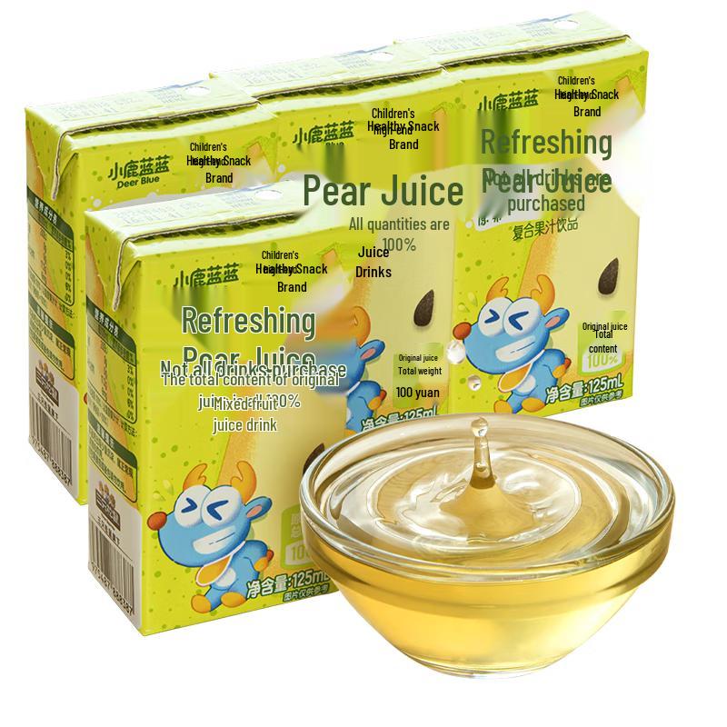 

Маленький Олененок Голубой Голубой Детский Прозрачный Грушевый Сок