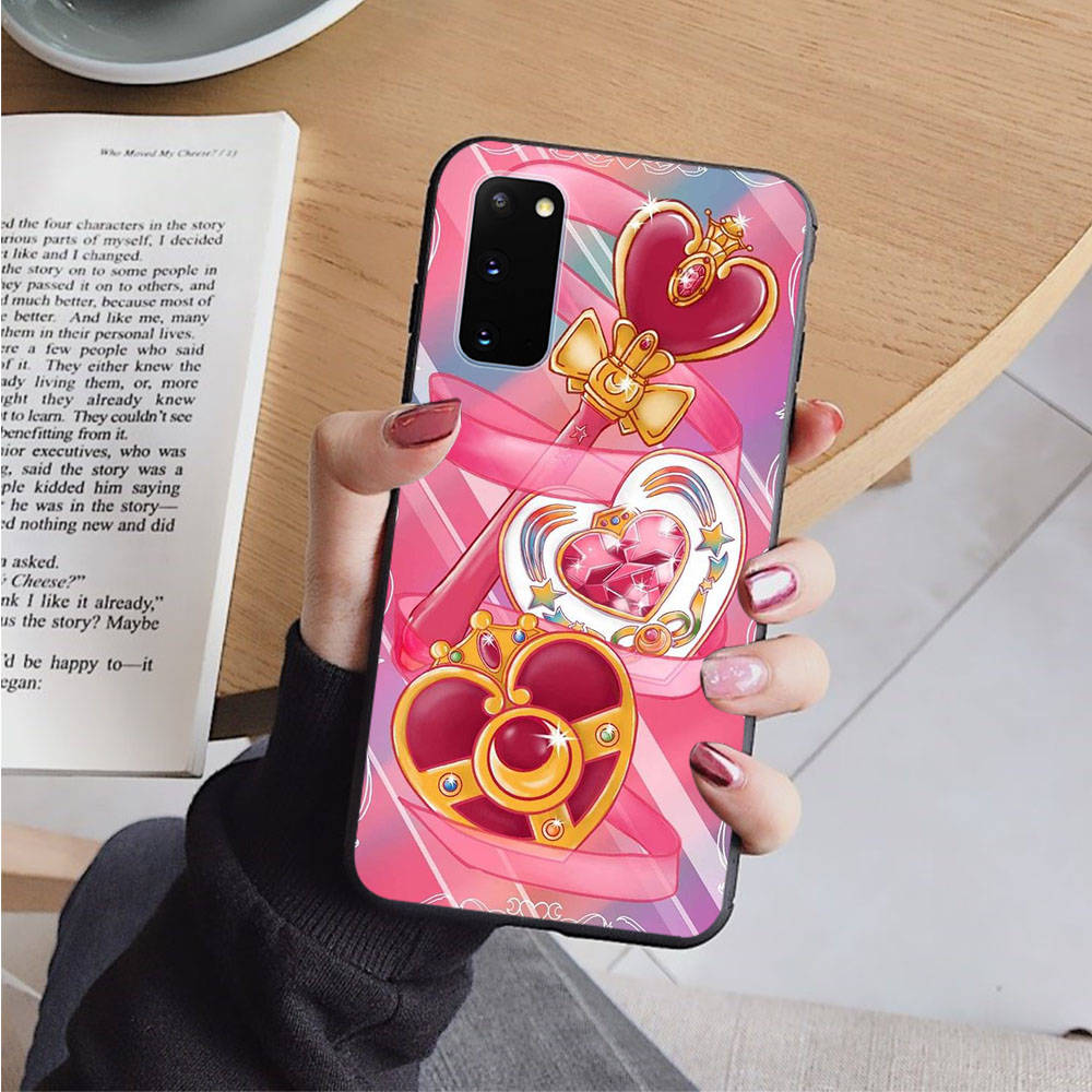 

Чехол AD83 Sailor Moon Girl Black для iPhone 16 15 Plus 14 13 12 11 Pro 8 7 6S SE 5S X XR XS Max Realme C30 C33 C31 9I Huawei Y8P Y9 Sofe Cover iPhone 16 Pro Max эбеновый