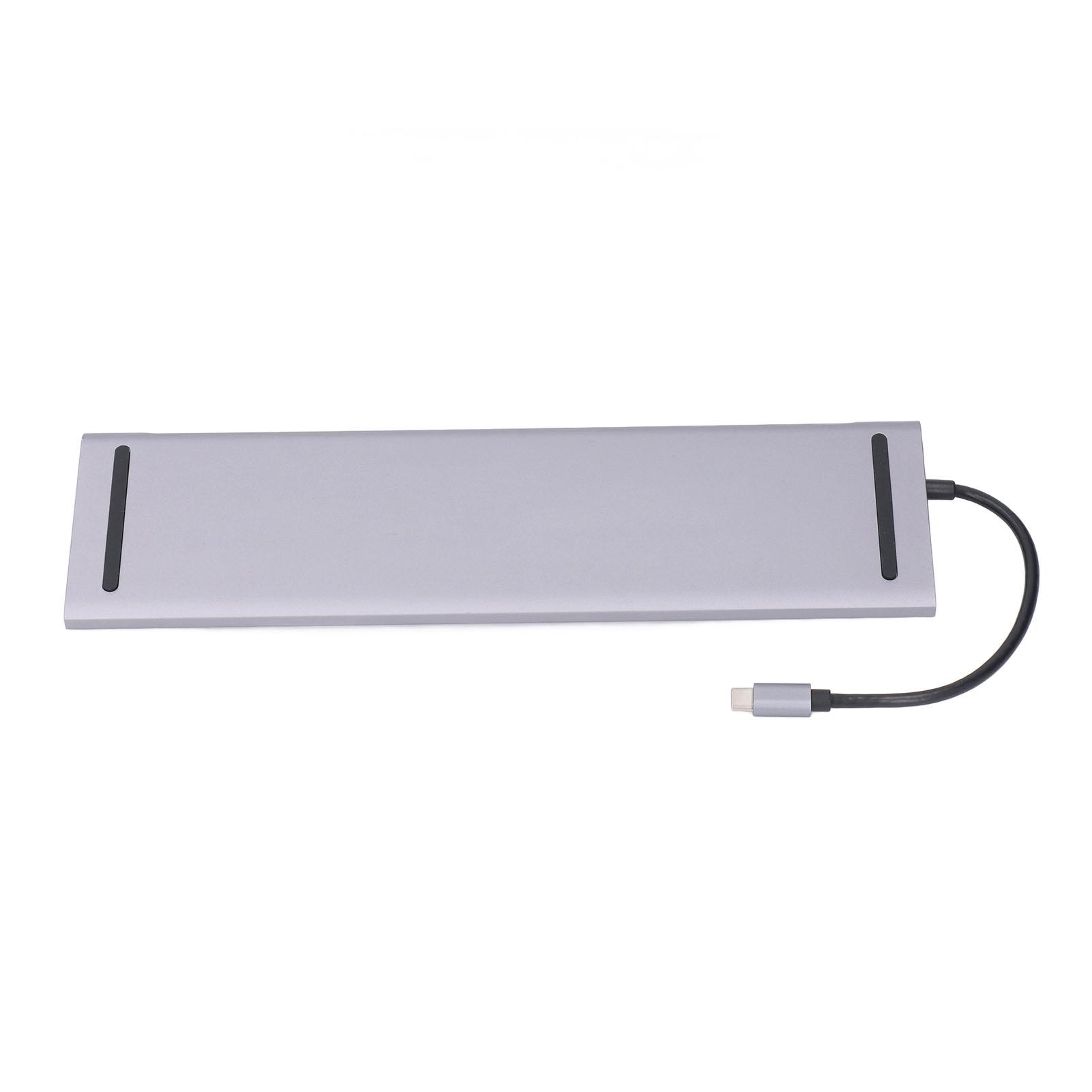 

USB C HUB 11 в 1 адаптер PD Storage устройство чтения карт памяти 5 Гбит/с USB3.0 VGA 1080P 60 Гц 4K 30 Гц RJ45