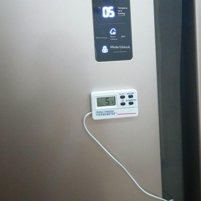 Digital Temperature Gauge for Restaurant Refrigerator Bar Home Use with Instant Reading User Friendly Interface