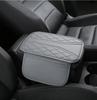 High-Quality Pu Leather Car Center Console Pad With Dual Storage Pockets Versatile Vehicle Interior Accessory Set In Multiple Co