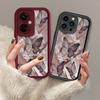 Rose Golden Butterfly Printed Fashion Case Flexible Soft Silicone TPU Shell Full Back Cover for Xiaomi Redmi Poco