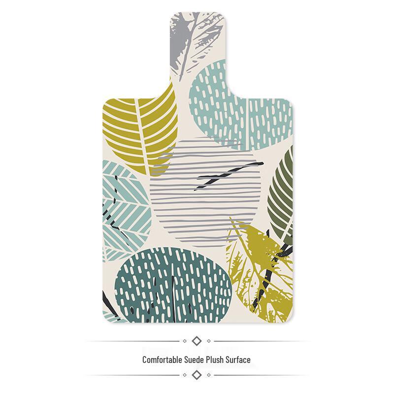 OEING Sweat-Absorbent Anti-Slip Suede Rubber Yoga Mat