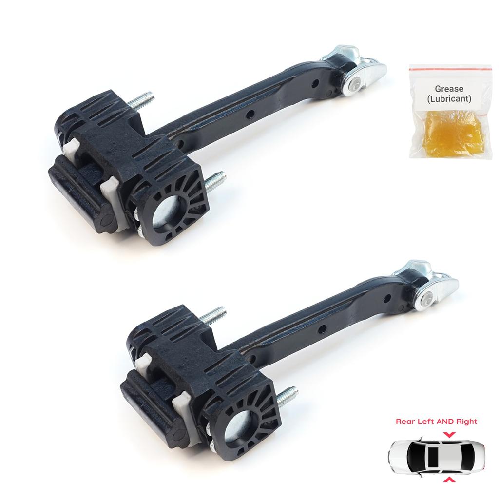 BDP1586-1 2 Pieces Rear Door Hinge Stop Check Strap Limiter for Volvo S80 XC70 S60 MK2 V70 MK3 XC60 V60 MK1 31298467