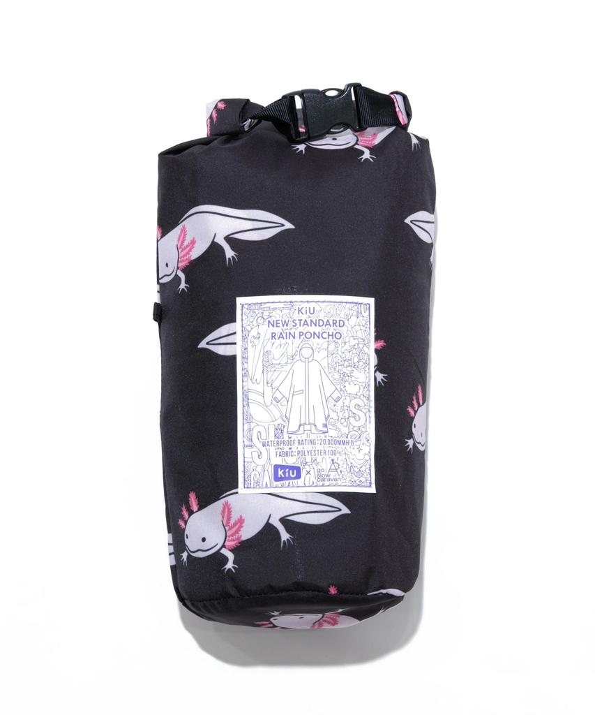 [go slow caravan] KiU x gsc All-over Print NEW STANDARD RAIN PONCHO Pattern 1 Free