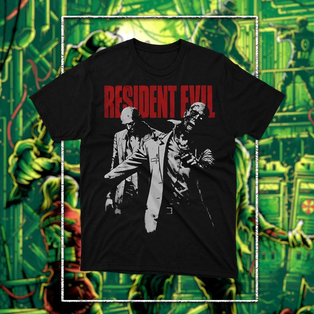 Resident Evil STARS LOGO Graphic New Fashion Unisexs TShirt Unisex ONeck Cotton Short Sleeve Yk Oversized Popular Tee