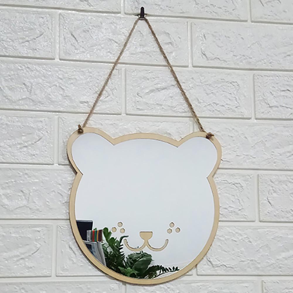  Holz Acryl Spiegel Cartoon Wand Kamera Requisiten Wand Dekoration
