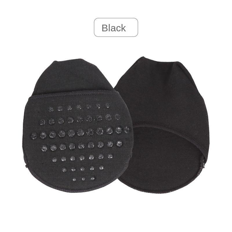 Women's Breathable Silicone Anti Slip Summer High Heels with Front Foot Socks, Half Foot Socks, Invisible