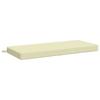 Bench Cushion SOEST 100percent Polyester Cream 110 X 50 X 8 Cm