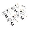 Motorcycle Carburetor Repair Kit with Carb Float Needle Replacement for GL1100 80‑83