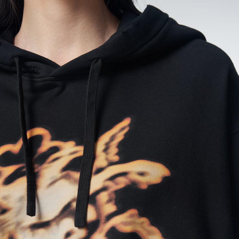 JNBY 2023 Autumn Loose Fit Hooded Sweatshirt