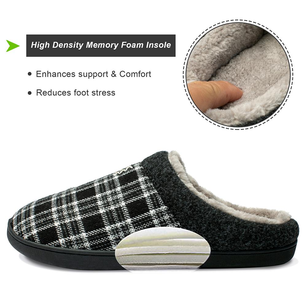 Fashion Lazy Cotton Slippers Men Winter Outdoor Men Shoes Keep Warm Cold-Proof Casual Shoes Men Plush Warm Man Footwear Big Size 4950