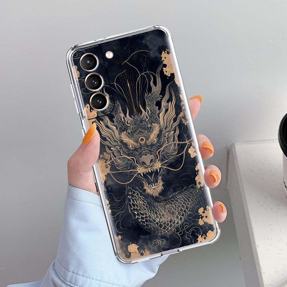 Handyhülle für Samsung Galaxy S26 S25 S24 S23 S22 Ultra S20 S21 FE 5G Plus Weiche Klare Hülle Cooles Tier Tiger Löwe