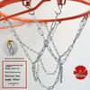 ZHANDOUHU Heavy-Duty Metal Basketball Net