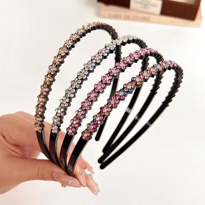 Europäisches und amerikanisches Kristall-Retro-Stirnband für Frauen und Mädchen, Haarbänder, elegantes Haarband für Hochzeitsfeier, Haar-Accessoires