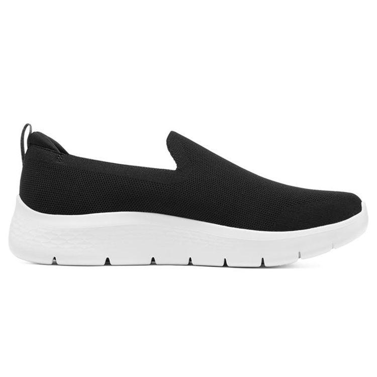 Skechers Go Walk Flex Slip-On Sports Shoes Lightweight Breathable Low-Top Casual Shoes Men sneakers Black White 216482-BKW