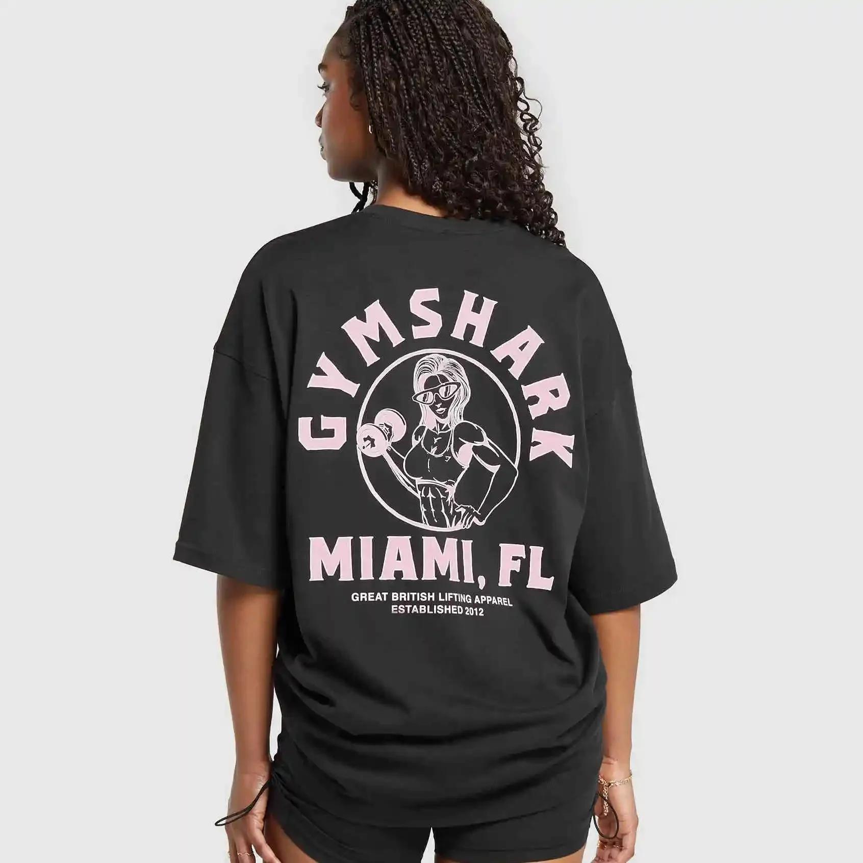 

Женская футболка свободного покроя из хлопка класса люкс с принтом в спортивном стиле, круглым вырезом, коротким рукавом, однотонные футболки с графическим принтом в стиле Харадзюку, унисекс-футболки в стиле аниме 4XL