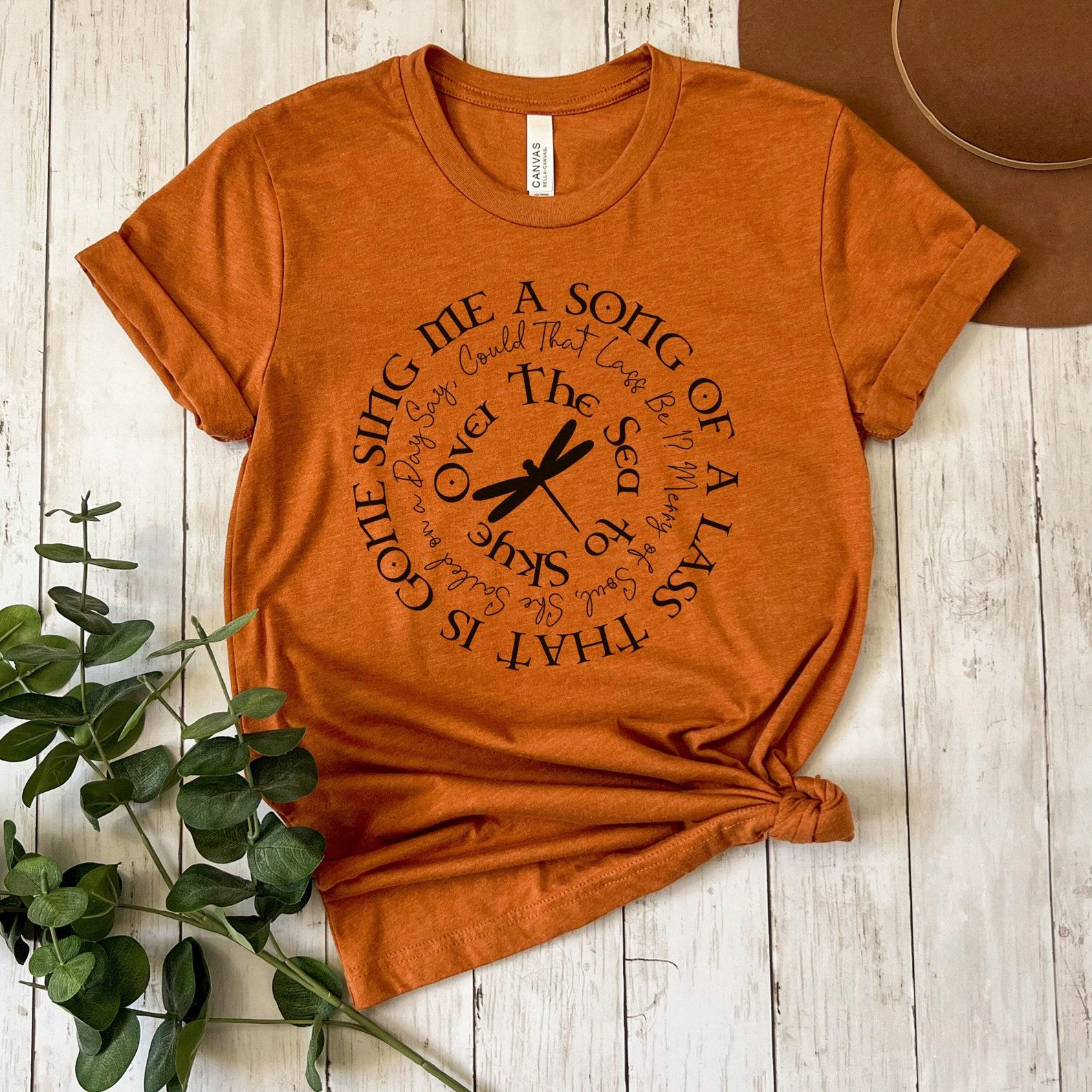 Sing Me a Song Outlander Shirt: Jamie and Claire Tribute Tee 4XL